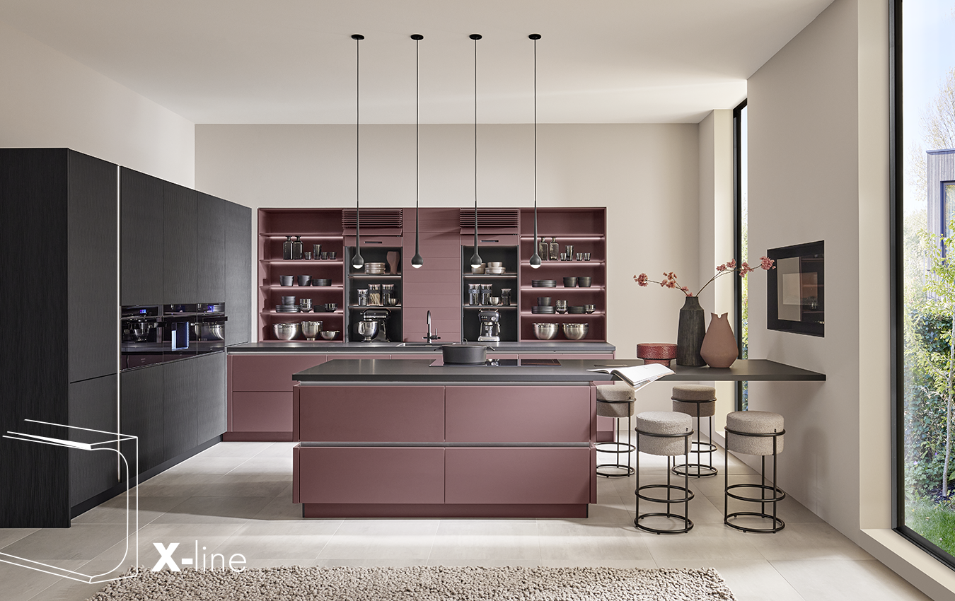 X-line Classic Handleless Kitchen